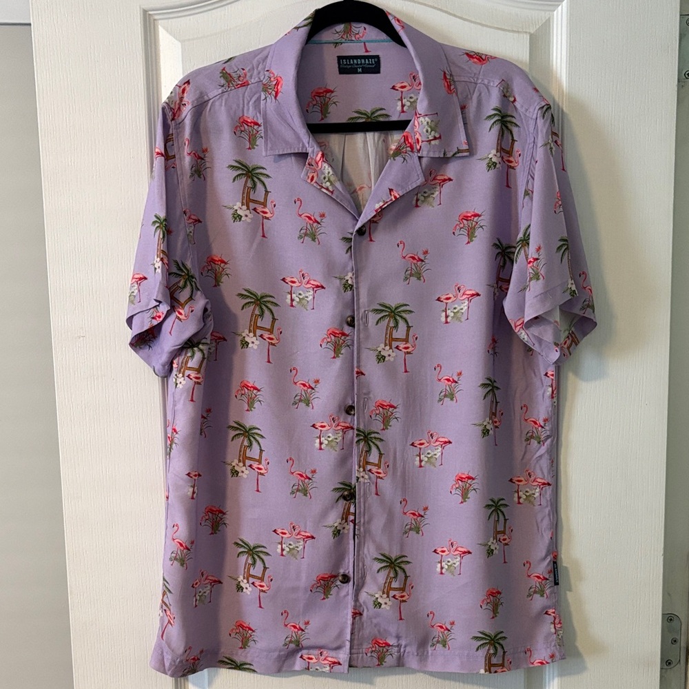 Tommy Bahama Lavender Tropical Men's Shirt